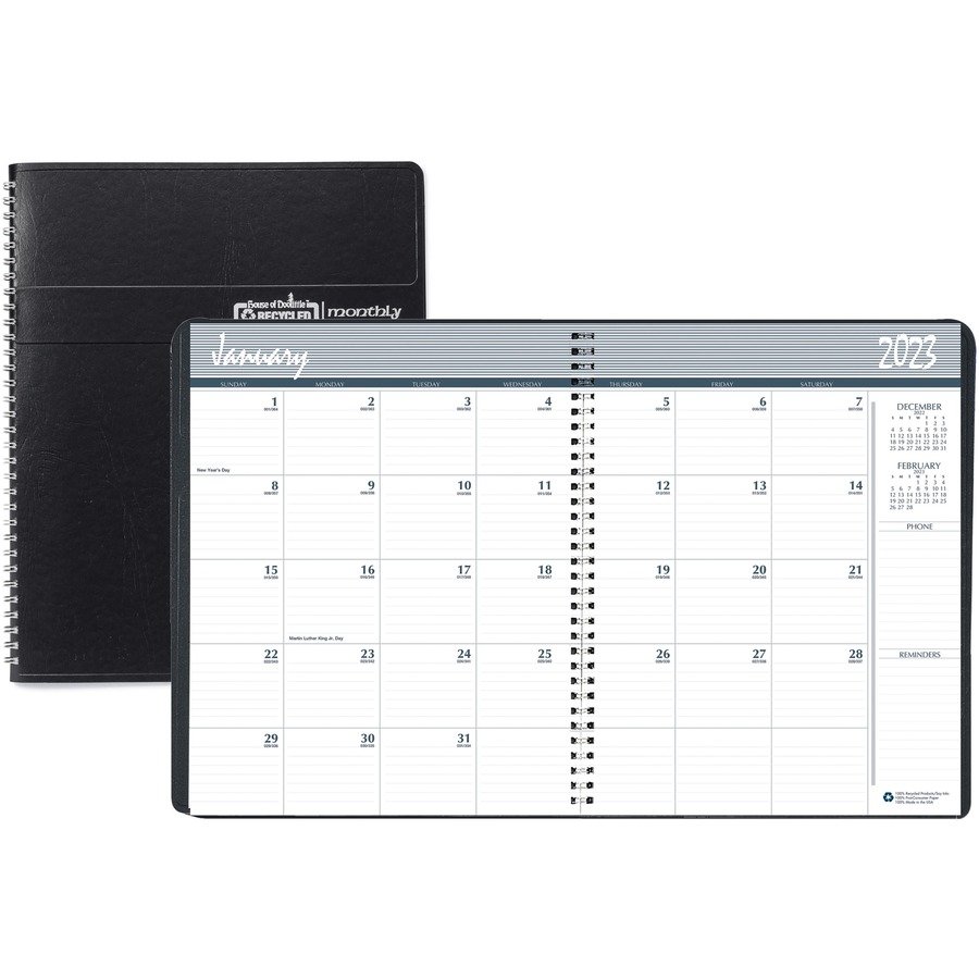 House of Doolittle Wirebound Monthly Planner