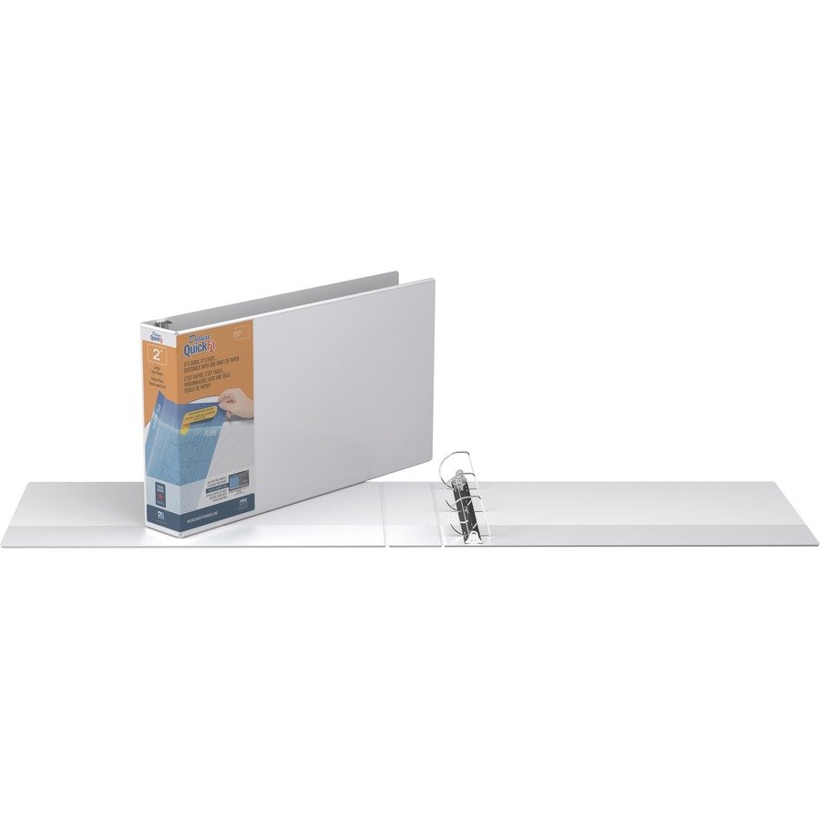 QuickFit D-ring Ledger Binder