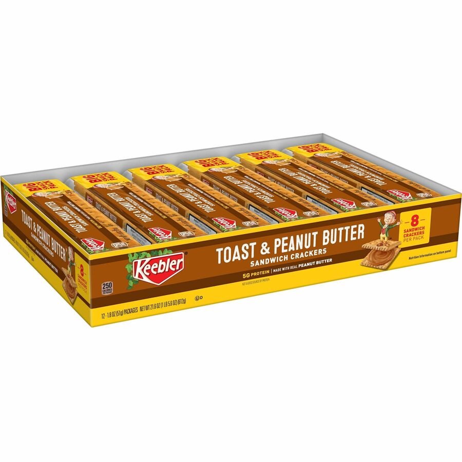 Keebler&reg Toasty Crackers with Peanut Butter