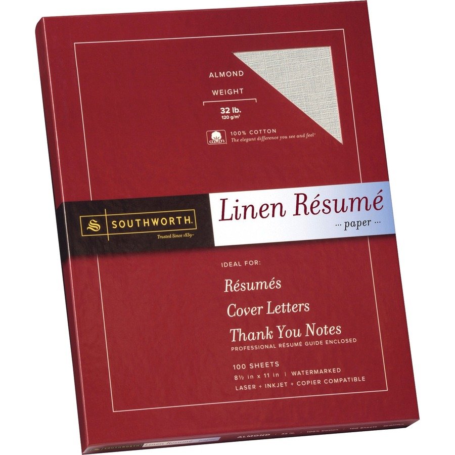 Southworth 100% Cotton Resume Paper