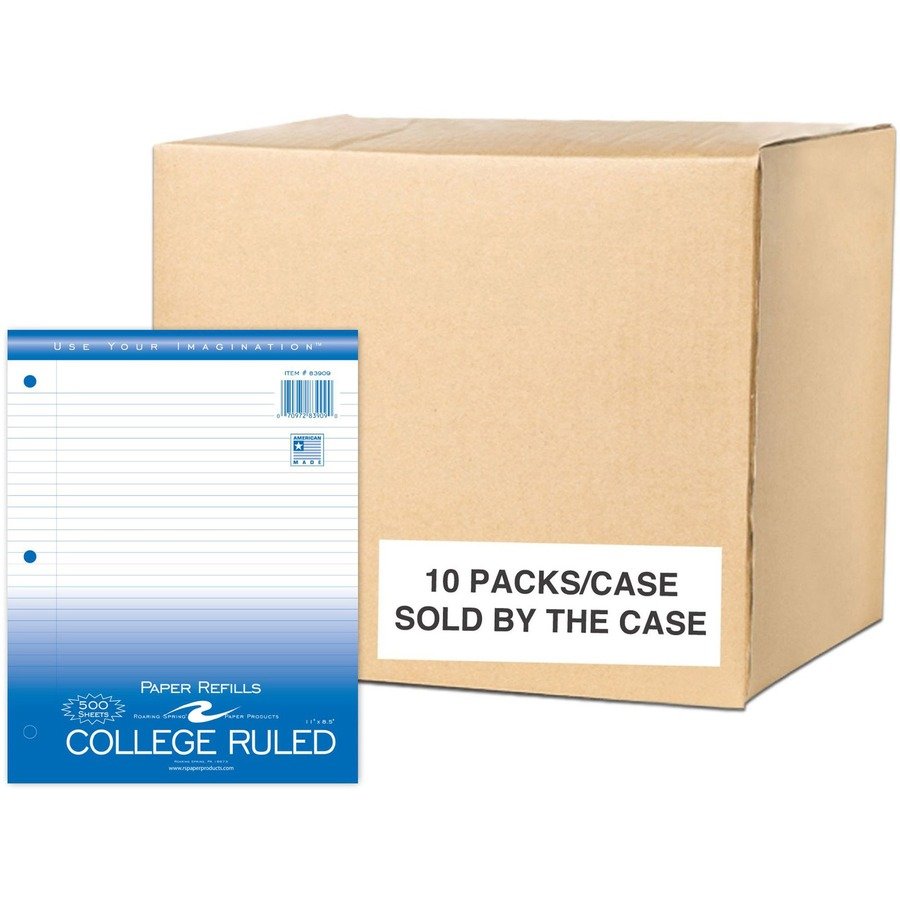 Roaring Spring College Ruled Loose Leaf Filler Paper