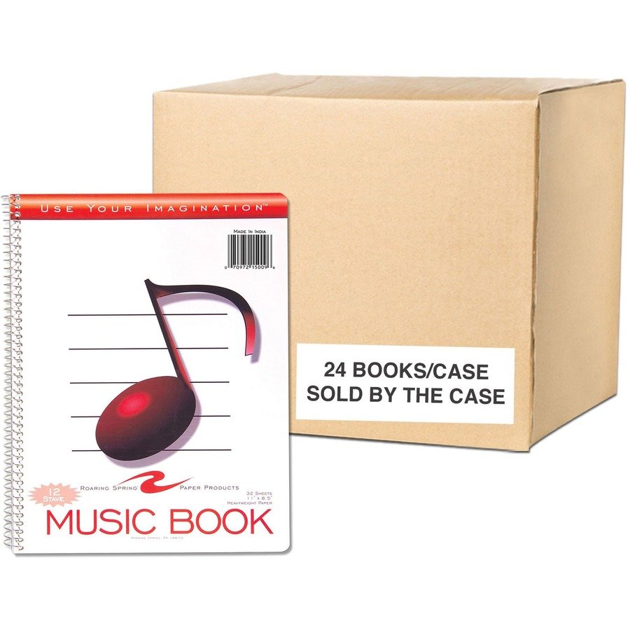 Roaring Spring Music Notebook