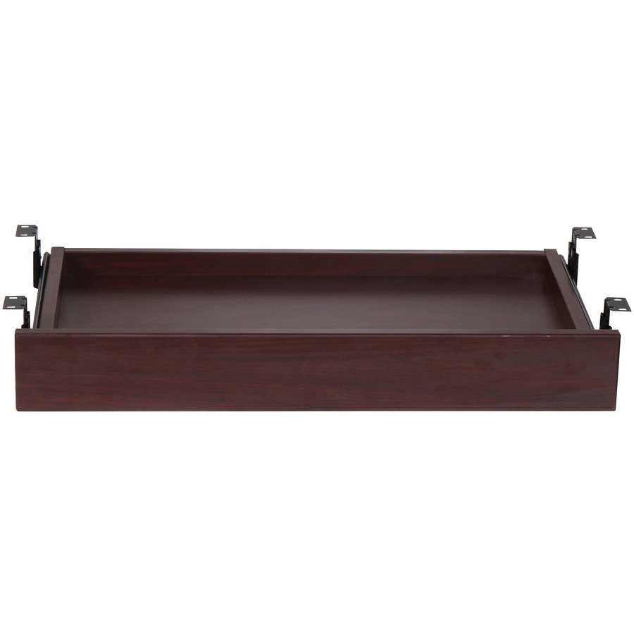 Lorell Mahogany Laminate Universal Center Drawer