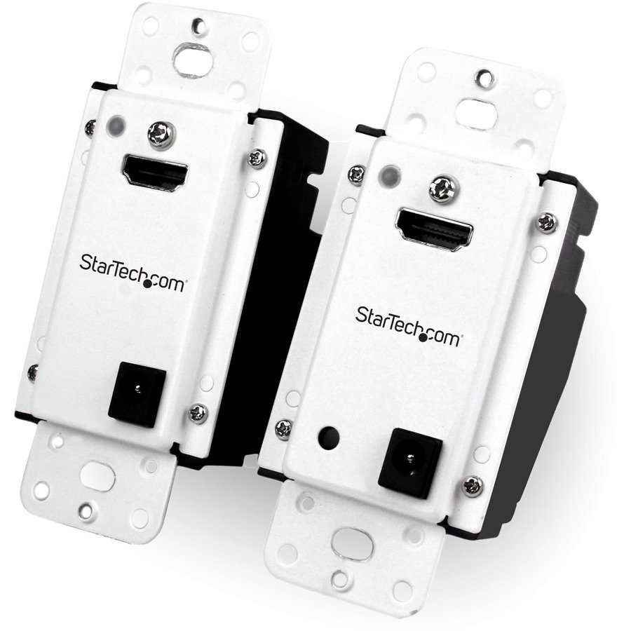 StarTech.com Wall Plate HDMI over CAT5 Extender with Power Over Cable &acirc;&euro;" 1080p &acirc;&euro;" 165ft (50m)