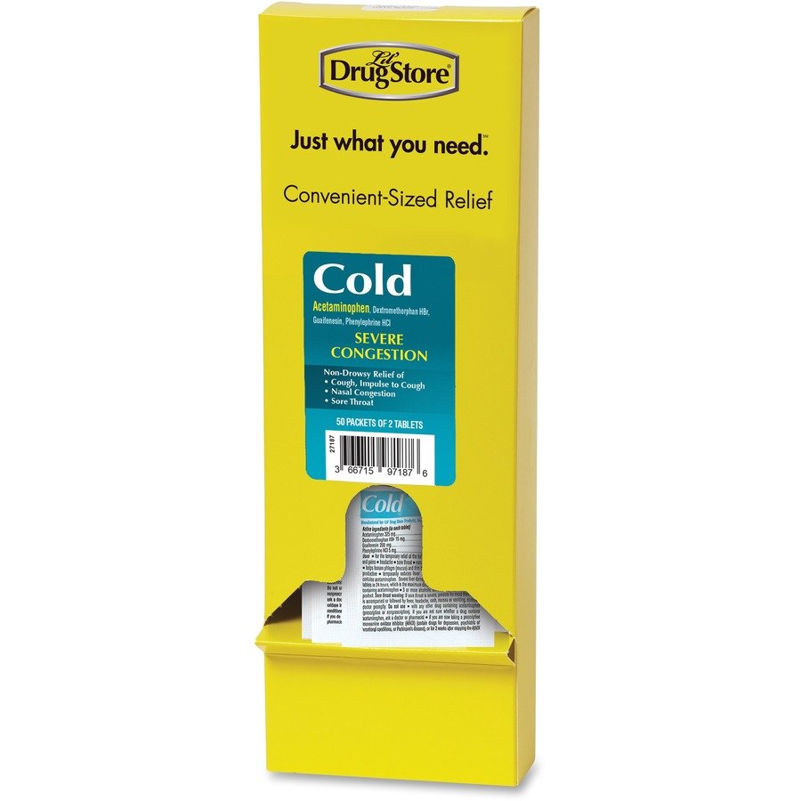 Lil' Drug Store Cold Severe Congestion Medicine Refill