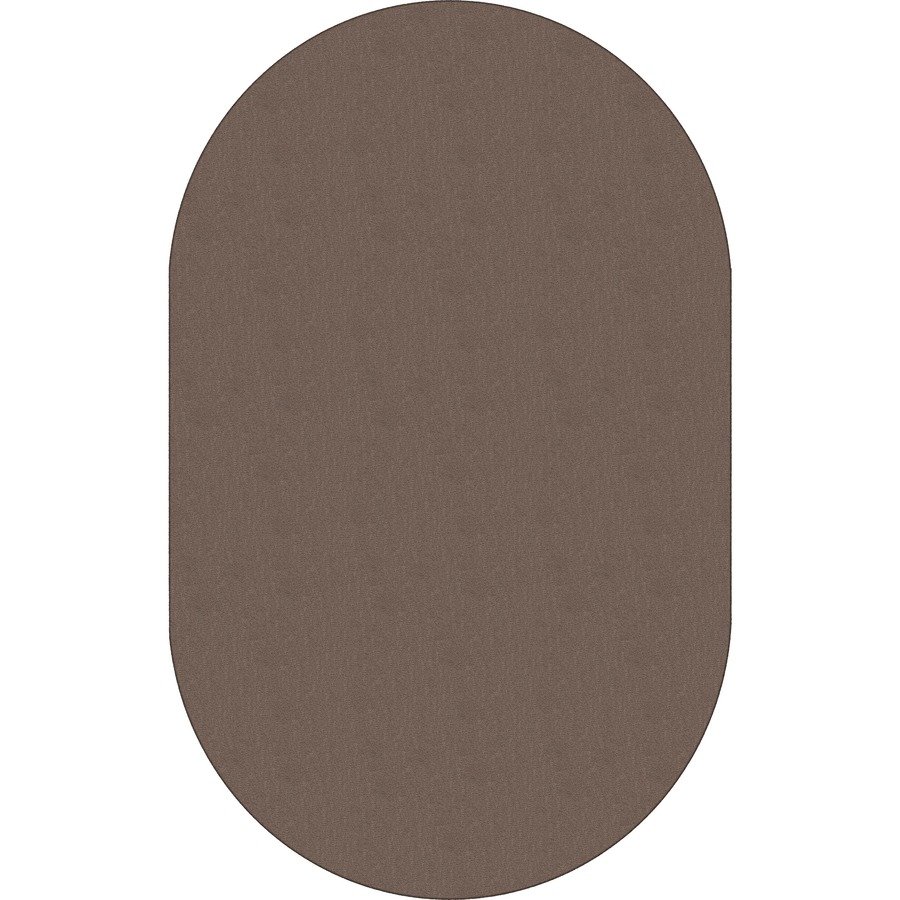 Flagship Carpets Classic Solid Color 12' Oval Rug
