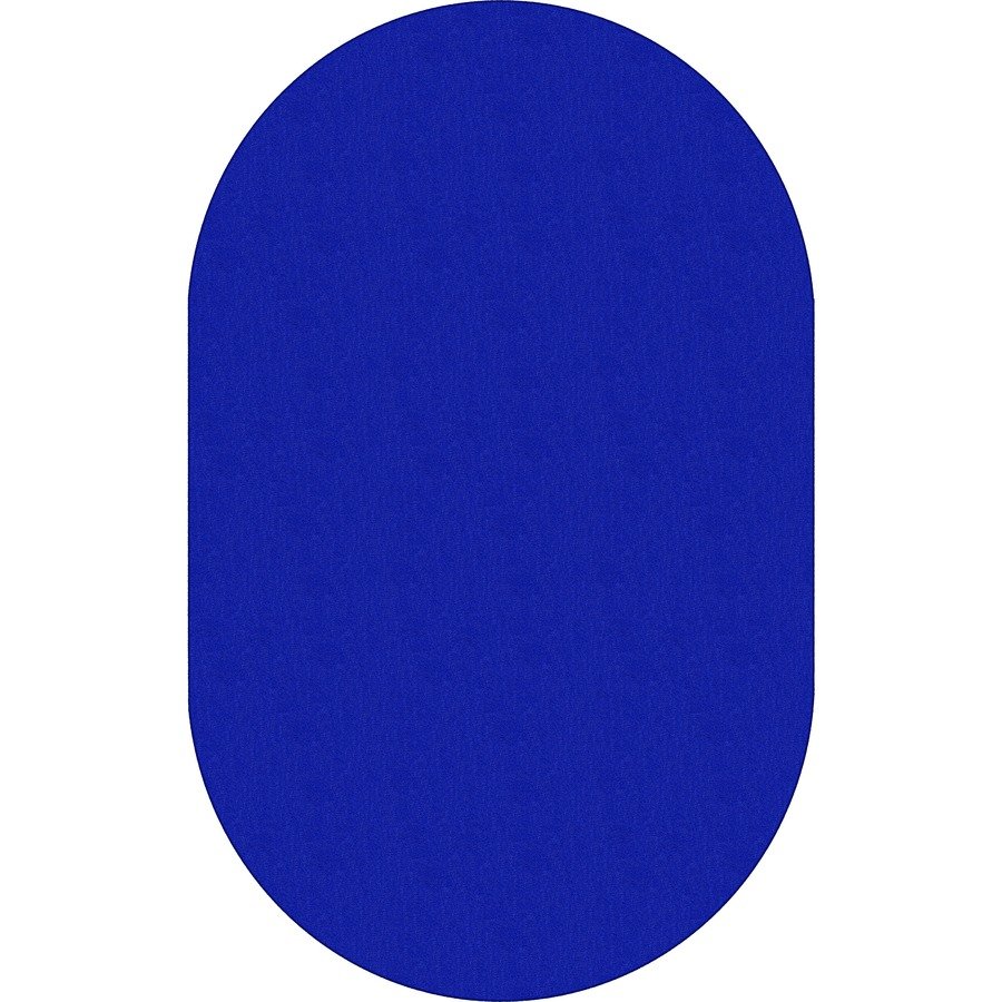 Flagship Carpets Classic Solid Color 12' Oval Rug