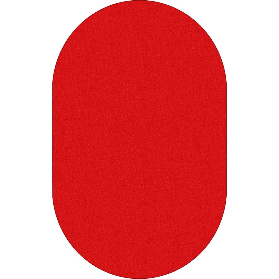 Flagship Carpets Classic Solid Color 12' Oval Rug