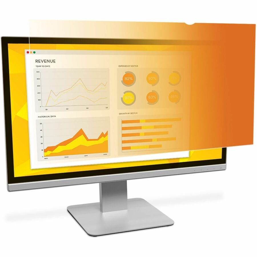 3M&trade; Gold Privacy Filter for 21.5in Monitor, 16:9, GF215W9B