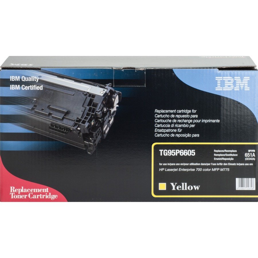 IBM Remanufactured Toner Cartridge - Alternative for HP 651A (CE342A)