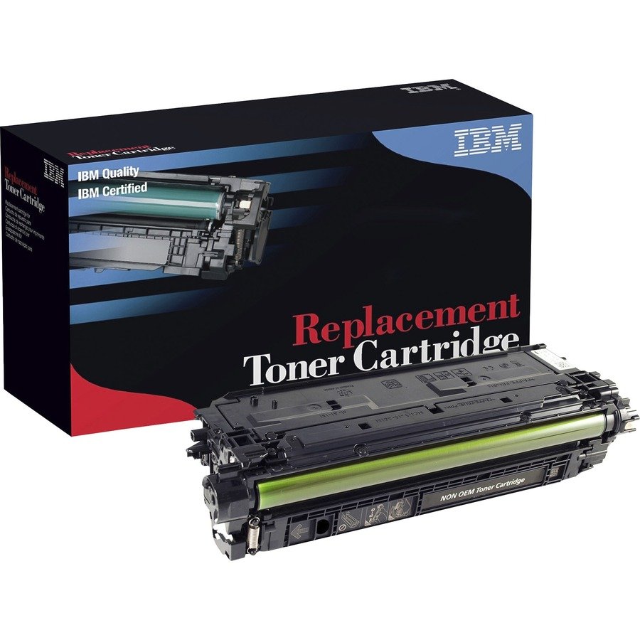 IBM Remanufactured Laser Toner Cartridge - Alternative for HP 508A, 508X (CF360A) - Black - 1 Each