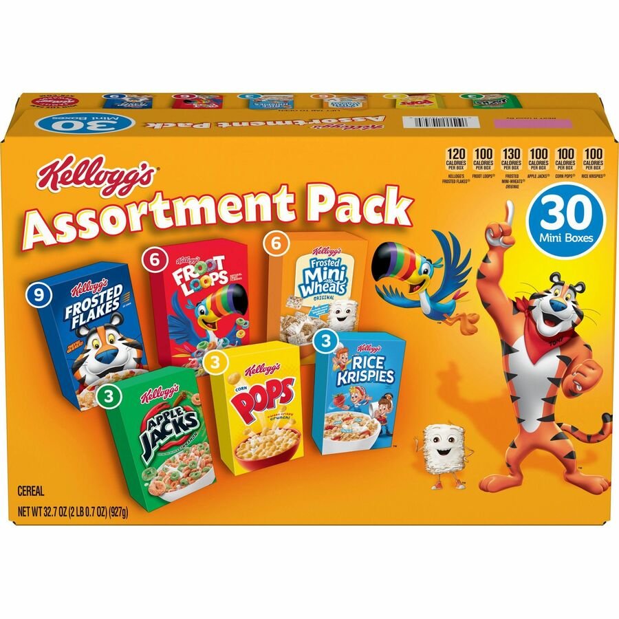 Kellogg's&reg Cereal Assortment Pack