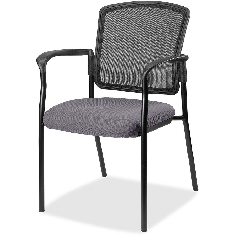 Lorell Stackable Mesh Back Guest Chair