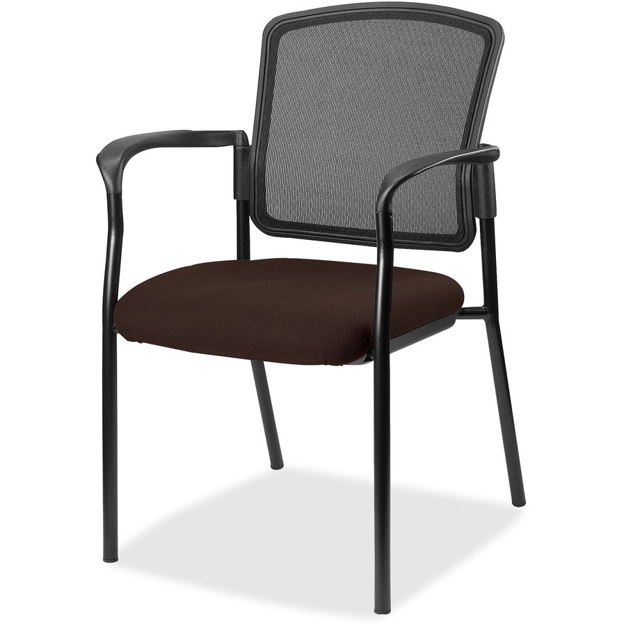 Lorell Stackable Mesh Back Guest Chair