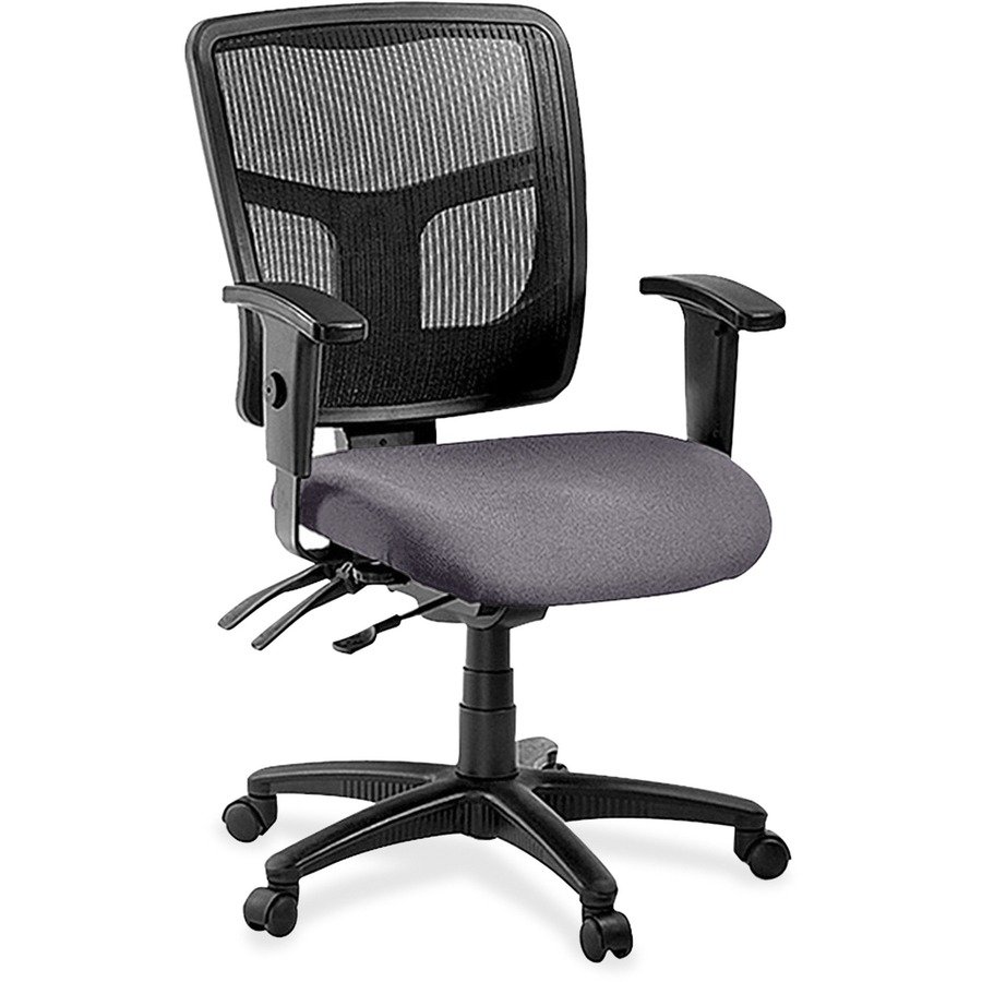 Lorell Ergomesh Mid Back Swivel Mesh Chair