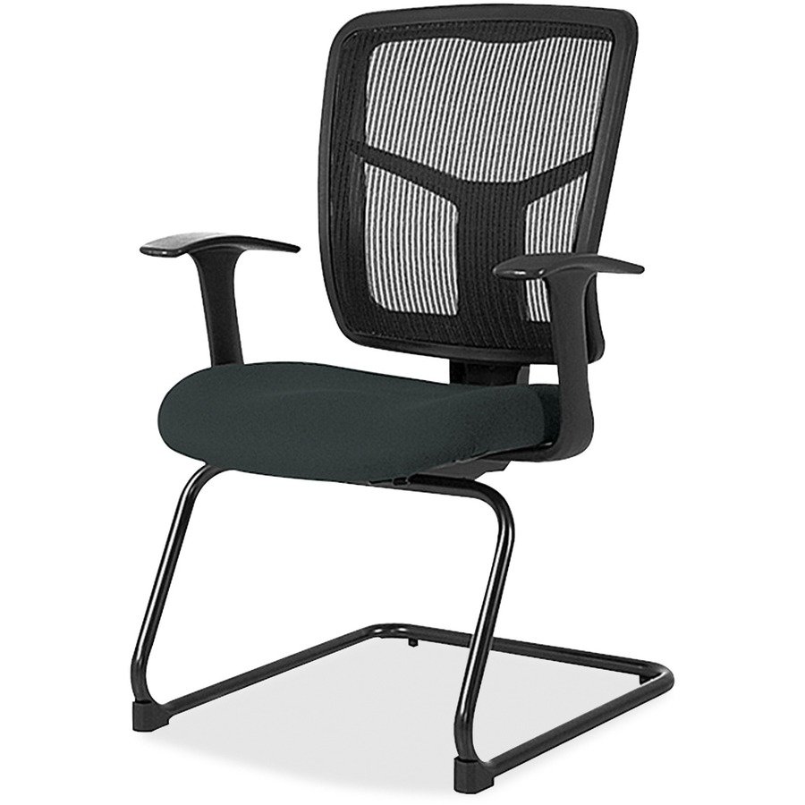 Lorell Ergomesh Series Mesh Guest Chair