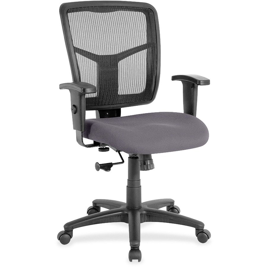Lorell Ergomesh Mid Back Swivel Mesh Chair