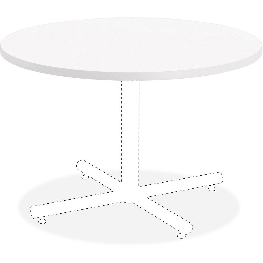 Lorell Hospitality White Laminate Round Tabletop