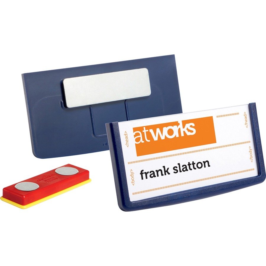DURABLE&reg; Framed Magnetic Name Badge