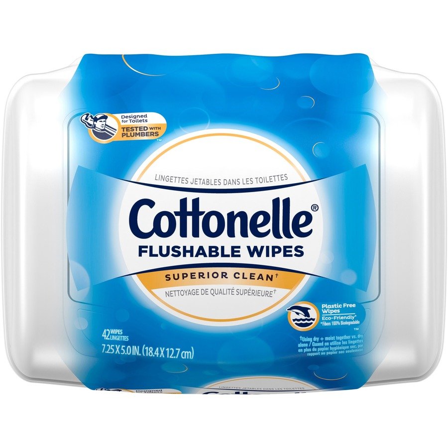 Cottonelle Flushable Wet Wipes