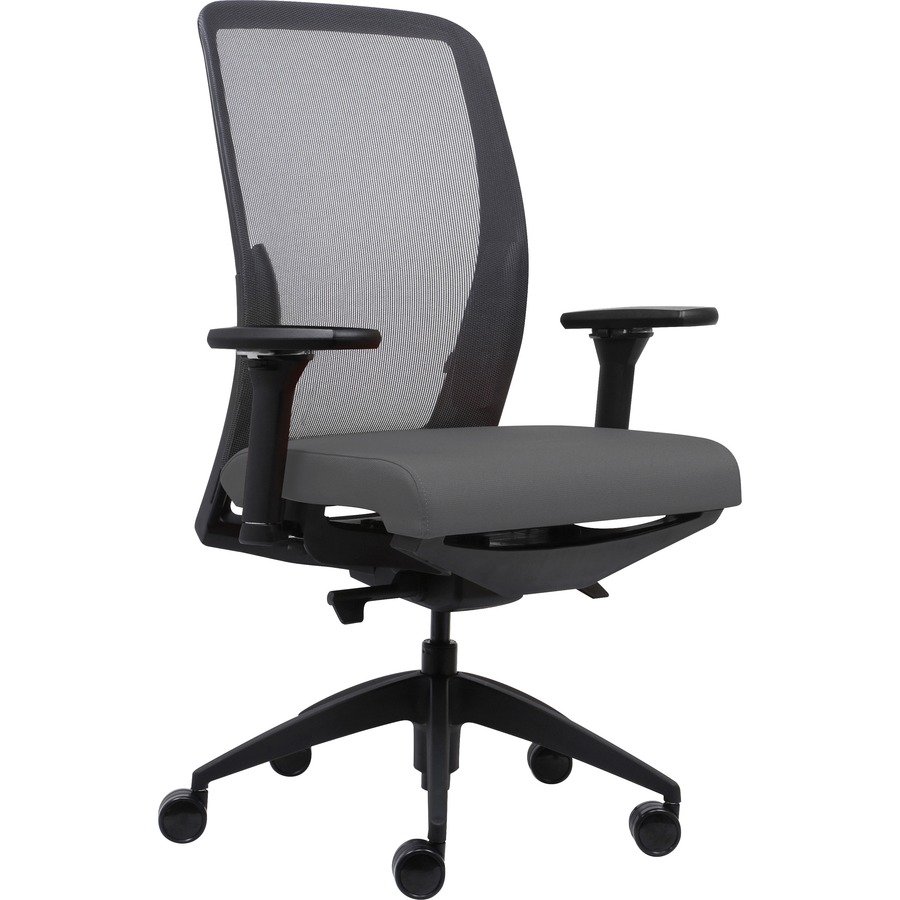 Lorell Executive Mesh Back/Fabric Seat Task Chair