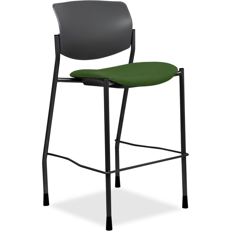 Lorell Fabric Seat Contemporary Stool