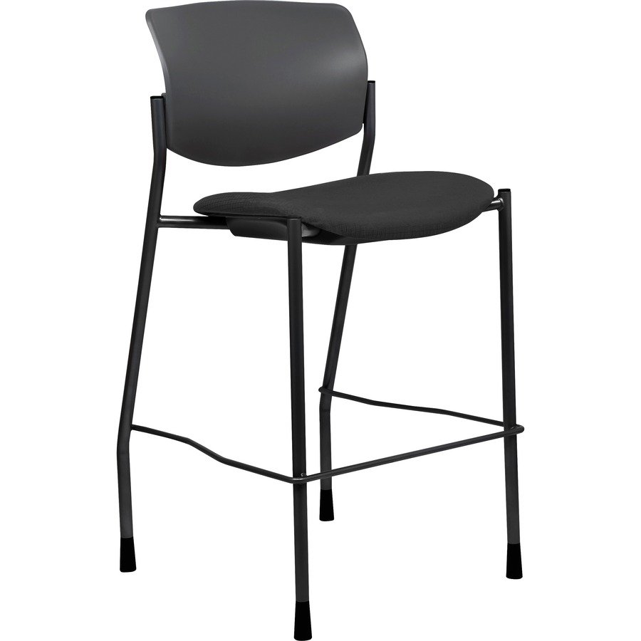 Lorell Vinyl Seat Contemporary Stool