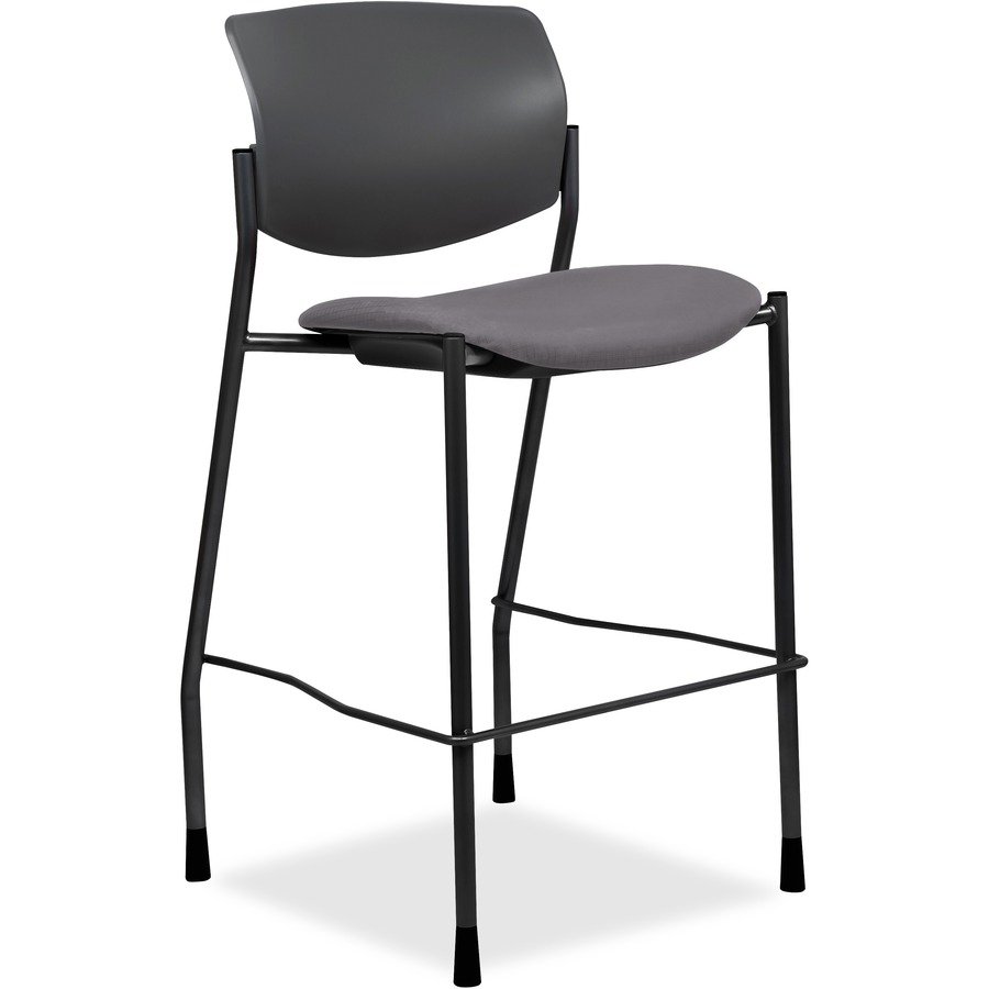Lorell Vinyl Seat Contemporary Stool
