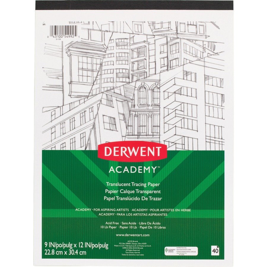 Derwent Academy Translucent Paper Pad