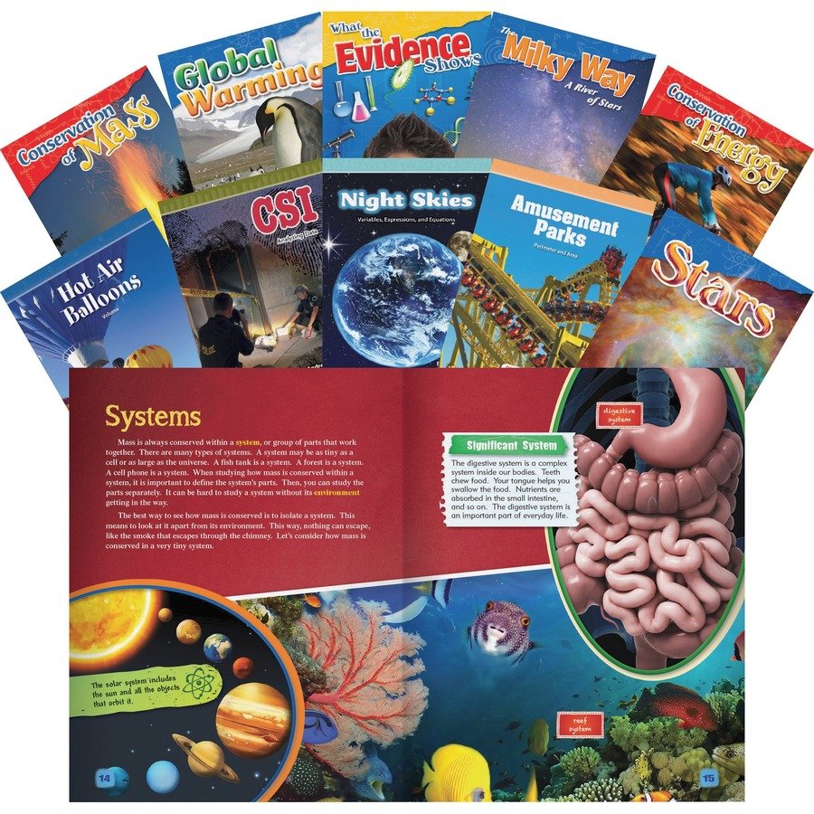 Shell Education STEM Grade 5 10-book Set Printed Book