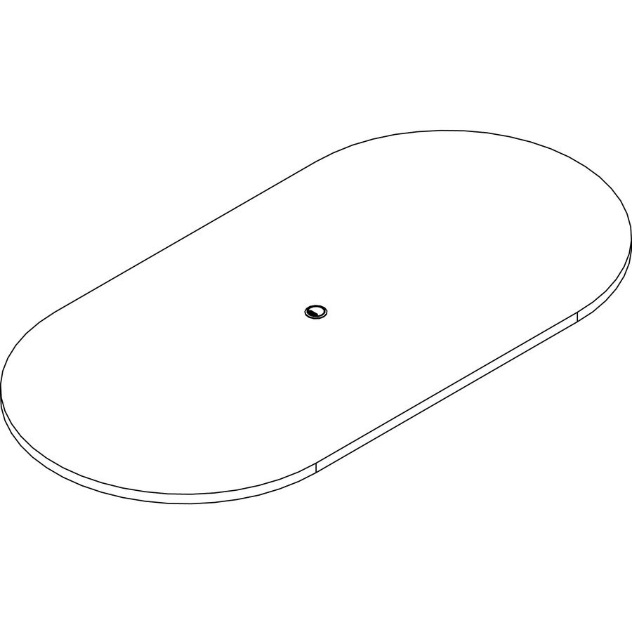 Lorell Prominence 2.0 Racetrack Conference Tabletop