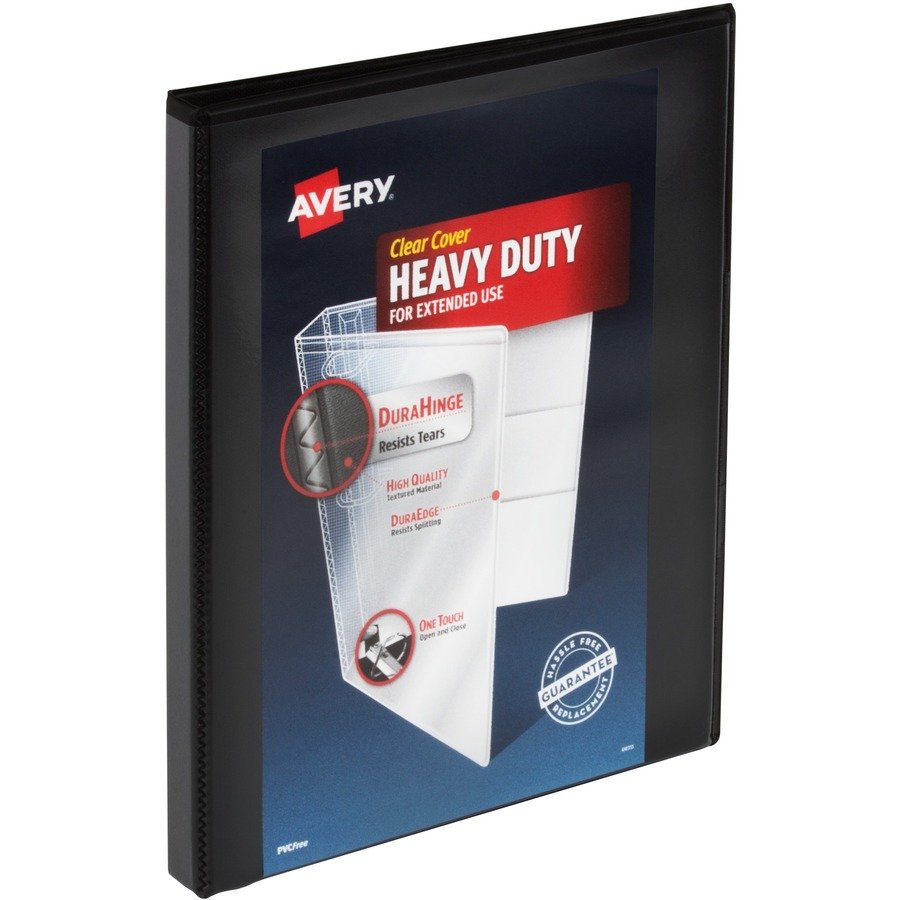 Avery&reg; Heavy-Duty View Binders, 0.5" Slant Rings