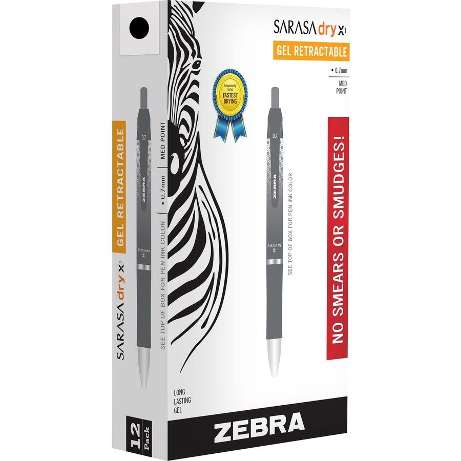 Zebra SARASA dry X1 Retractable Gel Pen