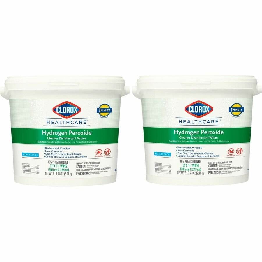 Clorox Healthcare Hydrogen Peroxide Cleaner Disinfectant Wipes