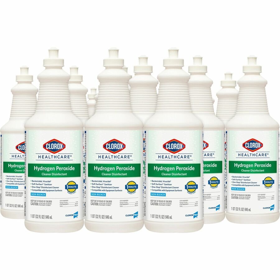 Clorox Healthcare Pull-Top Hydrogen Peroxide Cleaner Disinfectant