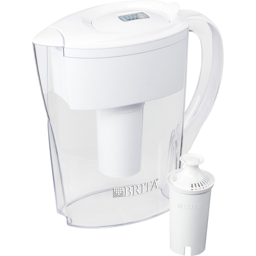 Brita Small 6 Cup Space Saver Water Pitcher with Filter - BPA Free