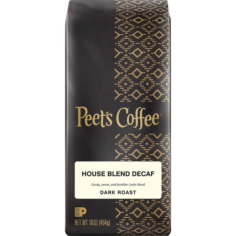 Peet's Coffee&trade; Ground House Blend Decaf Coffee