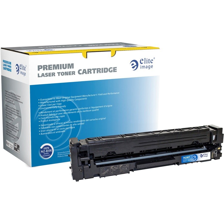 Elite Image Remanufactured Laser Toner Cartridge - Alternative for HP 201A (CF400A) - Black - 1 Each