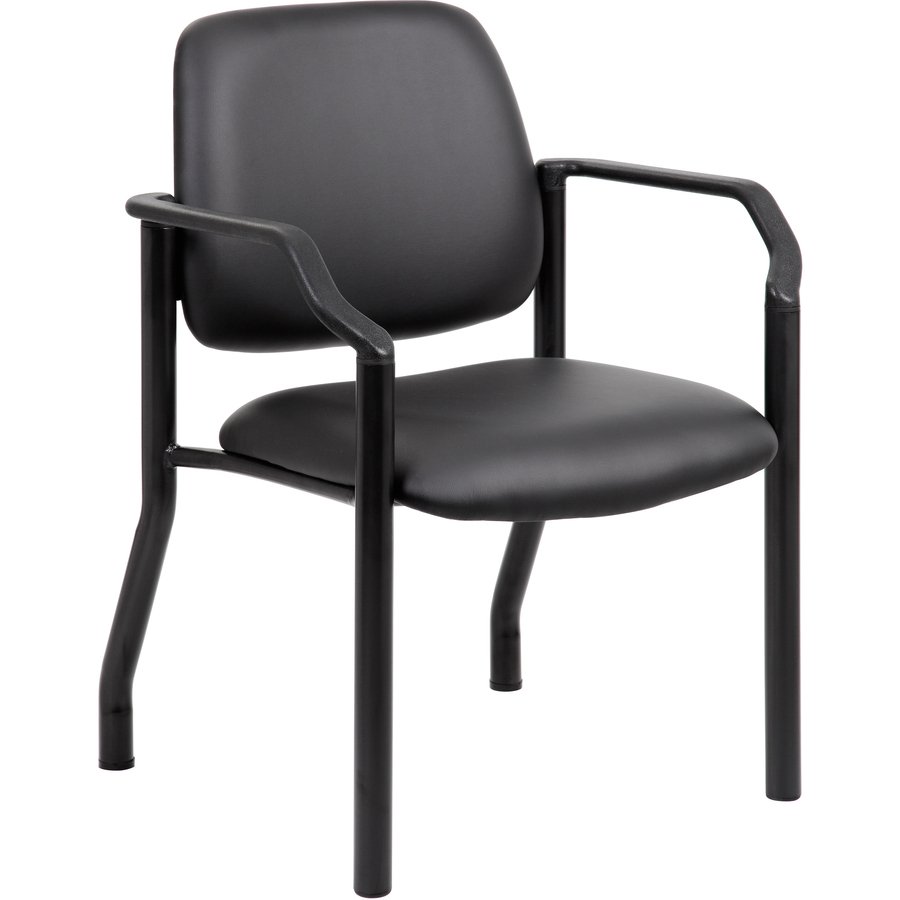 Boss Antimicrobial Guest Chair, 300 lb. Weight Capacity