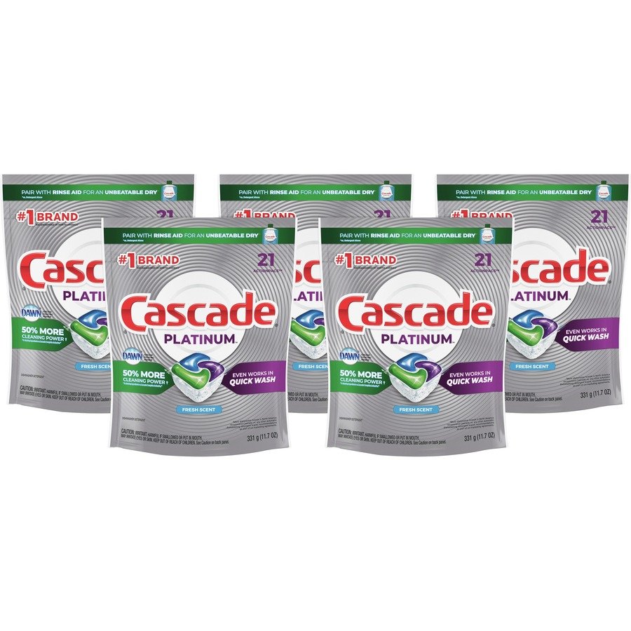 Cascade Platinum ActionPacs Detergent