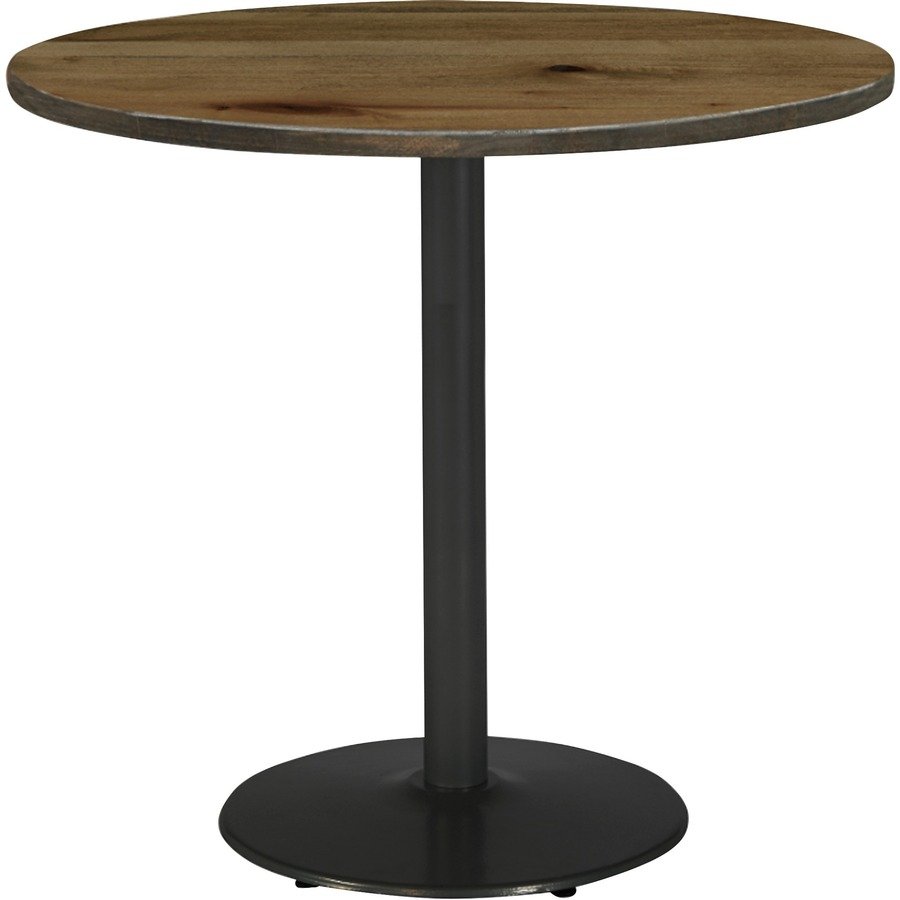 KFI 36" Round Vintage Wood Bistro Table
