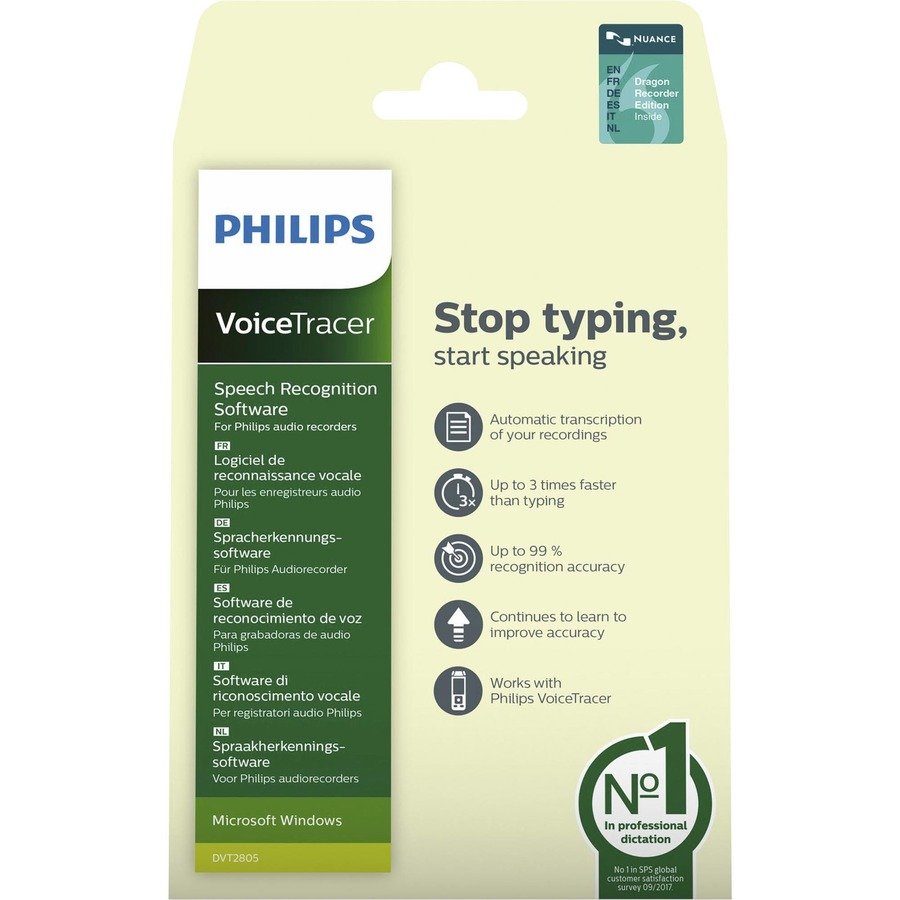 Philips VoiceTracer Speech Recognition Software