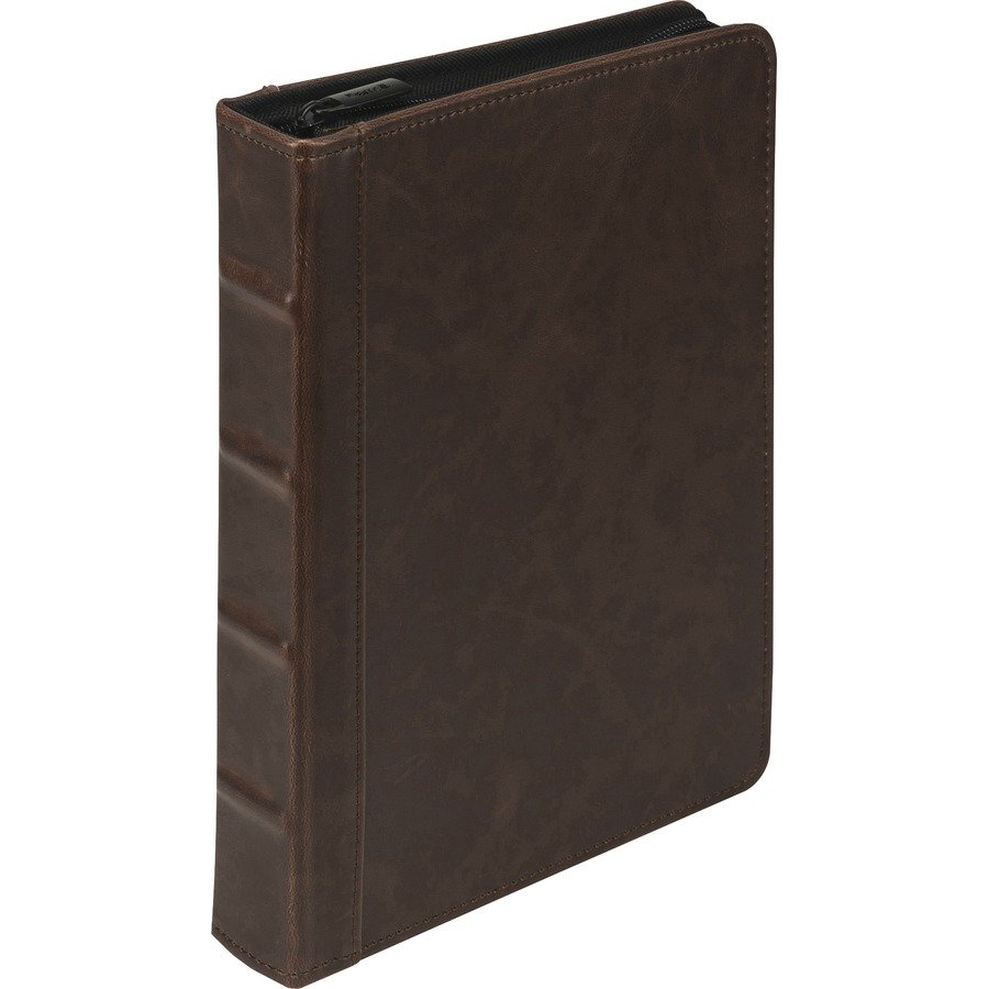 Samsill Vintage Jr. 1" Round Ring Zipper Binder