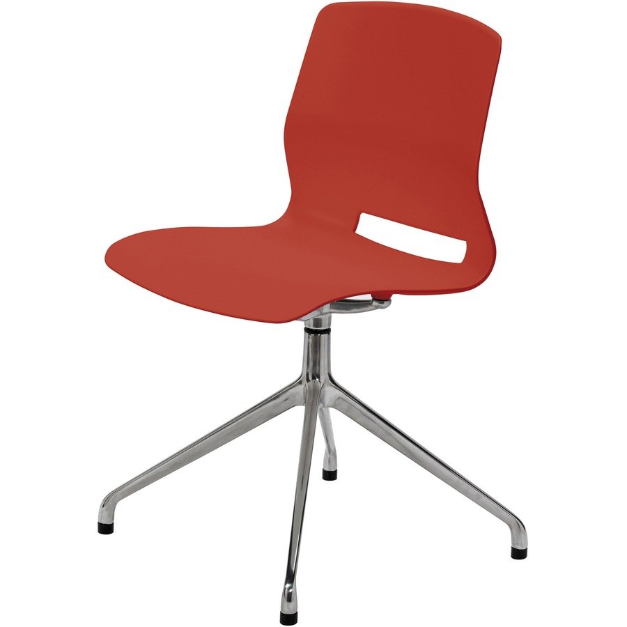 KFI Swey Collection 4-Post Swivel Chair