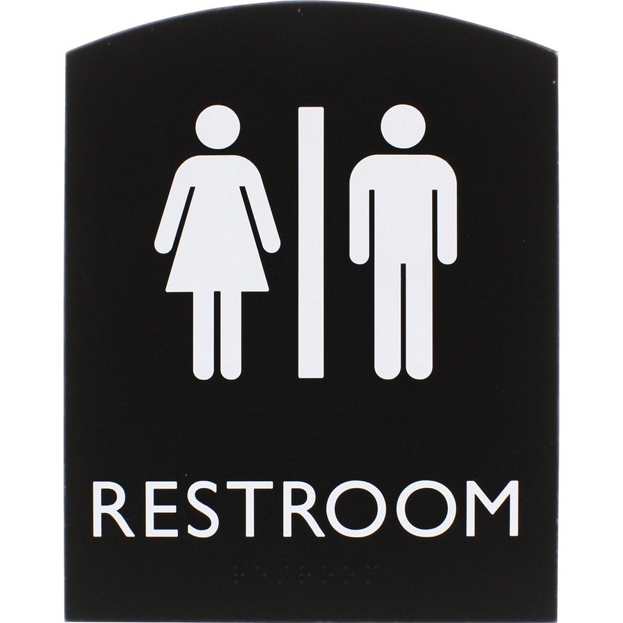Lorell Restroom Sign