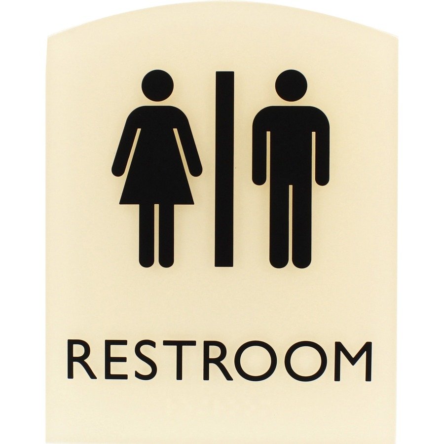 Lorell Restroom Sign