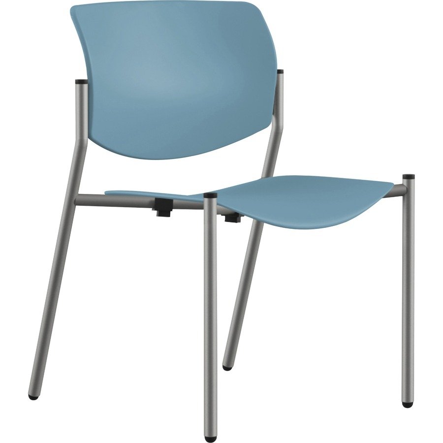 9 to 5 Seating Shuttle Armless Stack Chair with Glides